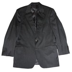 Brooks Brothers 1818 Madison Men’s Gray Pin Stripe Suit Jacket Blazer Size 40R
